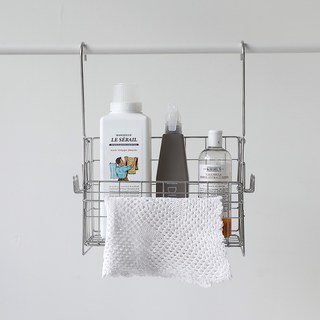 모먼트심플 304 올스텐 무타공 걸이식 욕실바스켓, 1개