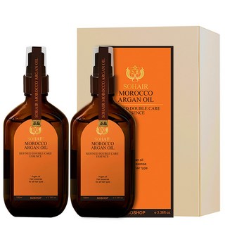 NEW오렌지에디션 쏘헤어 모로코 아르간오일 리파인드 더블케어 에센스, 100ml, 2개