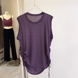 【速幹遮肉】運動背心 瑜伽服 健身服 跑步服 訓練服 罩衫 無袖寬鬆 薄款透氣 高強度支撐 夏季速幹 瑜伽健身必備