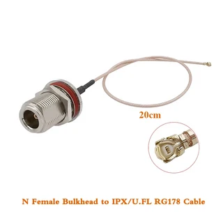 LoRa 헬륨 HaLow 리케이션용 868MHz 안테나 5dbi 옴니 실외 802.11ah, 02 N to IPEX1