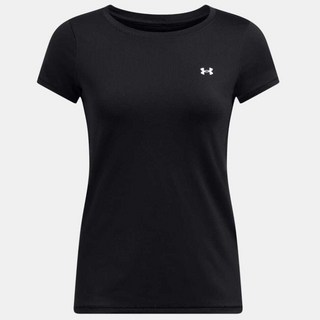 언더아머 1328964-002 블랙 HeatGear 아머 여성 반팔 히트기어 시원한 소재 런닝 헬스 운동용