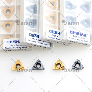 16ER 3.5 1.0 1.5 2.0 2.5 ISO 3.0 LDA 16IR LDC 카바이드 인서트 CNC 선반 도구 용 기존 Deskar 나사 선삭, 02 16ER, 08 A60, 02 LDC