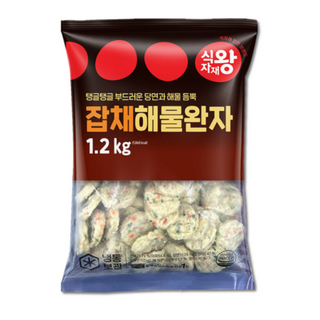 바이오푸드몰_식자재왕 잡채해물완자 1.2kg, 5개
