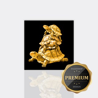 수재샵 비즈 보석십자수 황금거북 led 대형 어린이 캔버스 diy 집들이선물, 1개