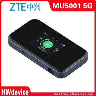 ZTE MU5001 5G 포켓 와이파이 4G LTE CAT20 와이파이 6 핫스팟 MIFI RJ45 LAN 포트 4500mAh 배터리, 03 Vodafone Ver RJ45, 1개