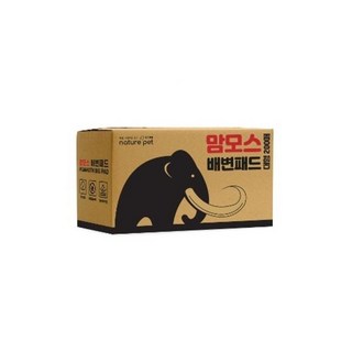(200매 레몬향) 네이처펫 맘모스 초대형 애견패드/강아지/위생/배변/패드/용품/반려견/애완견/소변/대변