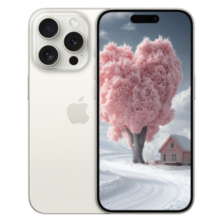 아이폰 15 프로 128GB 미개봉 새제품, 화이트 티타늄