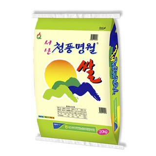 25년 햅쌀 청풍명월쌀 20kg, 1개, 상등급
