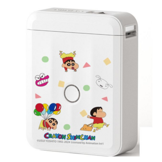 NIIMBOT D110_M 熱感應標籤機 姓名貼紙機 交換禮物 升級版自動回紙, D110_M 蠟筆小新聯名款（單機）, 1組