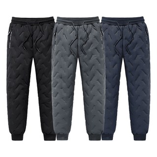 1+1 공유 남녀공용 겨울 방한 패딩바지 털 솜 기모 혹한기 등산복 캠핑바지