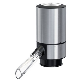 瑞克倉庫 電動紅酒醒酒分酒器，一鍵操作快速醒酒，提升紅酒風味，品酒愛好者必備, 1個, A款-分酒/醒酒器(無收納底座)