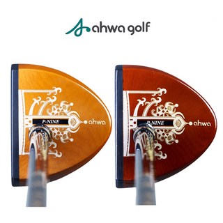 아화 국산 파크골프채 P-NINE 감나무 피나인, 다크브라운, 85cm