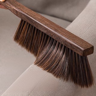 COVERONE 프리미엄 원목 청소 소파 먼지 제거 빗자루, 1개, 월넛 36*8.5cm