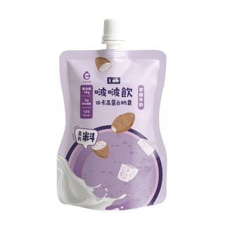 i oh 啵啵飲 芋頭牛奶 低卡高蛋白奶昔, 35g, 1個