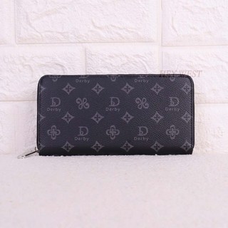 Derby 拉鍊長夾 女用皮夾