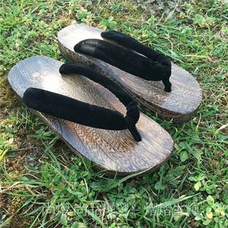 〖安心購〗中國式木屐男女款cosplay木屐拖鞋人字木拖鞋男夏季居傢木鞋防滑