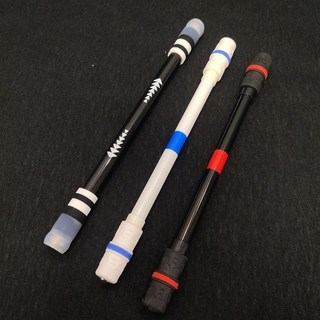 熱銷 轉轉筆 太極轉轉筆 雙頭 加重轉轉筆 學生初學者 抗摔旋轉筆 高級轉筆 帥氣仙氣 轉筆專用筆, 1個, 大鋼珠黑速 送2支轉筆+視頻教程