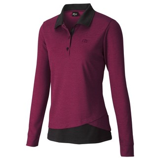 FIT維特 女吸排抗UV長袖POLO衫 吸濕排汗快乾防曬衣 適合登山露營戶外活動