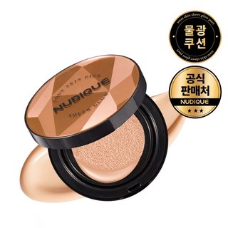 누디크 물광 쿠션 팩트 연예인 광채쿠션 순스킨 쉬어 글로우 팩트 본품 15g 모공 잡티 커버력 좋은 파운데이션, 1개, 21호