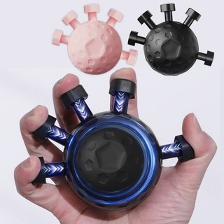 손가락 악력기 재활훈련 운동기구, 1개, 블랙 악력기볼