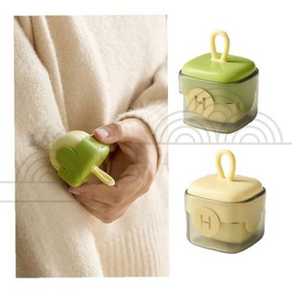 먼지제거롤러 테이프클리너 돌돌이 머리카락 강아지털청소, 옐로우, 1개