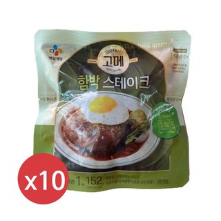 고메 고메함박스테이크, 152g, 10개