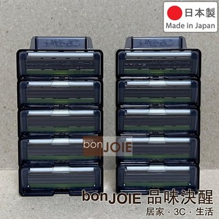 日本製 FEATHER 羽毛牌 F-System 系列 替換刀片 (刮鬍刀 剃鬚刀 替刃), 1個, 原廠替換刀片（一組10個）, 10