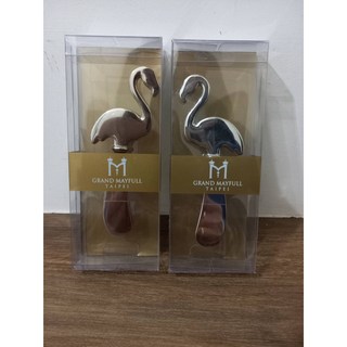 婚禮小物紅鶴造型開瓶器，獨特設計，方便攜帶，派對禮品首選, 1個