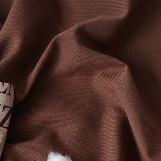 CRT 041 탐나요 순면 트윌 패브릭 7수 무지 원단 대폭 천, 1개, 브라운