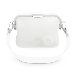 도파밍 모찌백 플러스 수영장 방수 실리콘 파우치 가방, S사이즈, 밀키 화이트