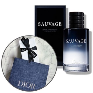 디올 소바쥬 애프터 쉐이브 로션 (스킨타입) 100ml 오늘출발+선물포장+쇼핑백, 1개