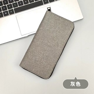 特選工廠 商務長夾拉鍊錢包 耐磨防潑水零錢格手拿包