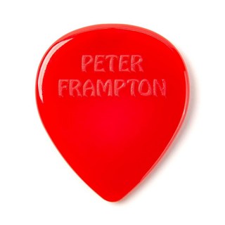 Peter Frampton 빈티지 재즈 티어드롭 피크 - 레드 - 24팩