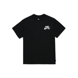 NIKE 耐吉 男款 SB Logo 短袖 黑色 DC7817-010