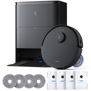 ECOVACS DEEBOT T30S PRO 로봇 청소기 및 대걸레 11000Pa TruEdge 적응형 엣지 걸레 ZeroTangle 기술 AI 즉각적인 재걸레 자체 비