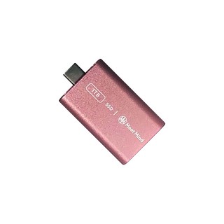 Meet Mind GEN1-04 1TB SSD Mini 固態行動碟 Type-C介面 隨插即用 磁吸防塵蓋, 粉色