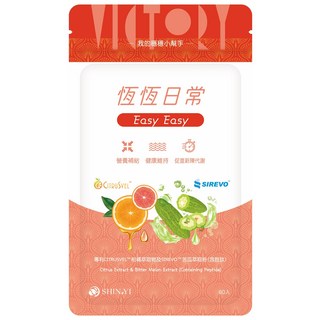 信誼 恆恆日常 Easy Easy 柑橘萃取物+苦瓜萃取粉 60入, 3個, 60份