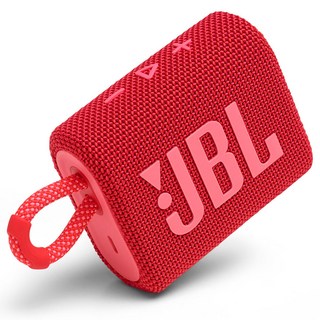 JBL GO 3 可攜式防水藍牙喇叭 - 輕巧便攜，戶外防水藍牙音箱, 紅色, GO3