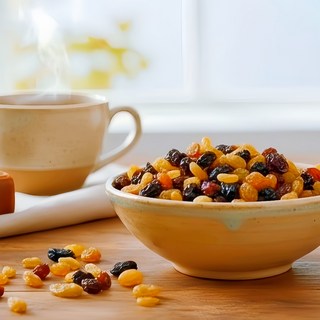 健康本味 無加糖 (蔓越莓 黃金葡萄乾 紅葡萄乾 青堤子) 純素果乾, 1個, 綜合葡萄乾, 300g