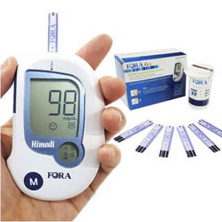 포라 측정기+ 혈당검사지200매+알콜솜200매+채혈침200개 세트, 50개, 4세트