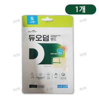 제이웨이브 듀오덤 밴드 소형 12p, 1개