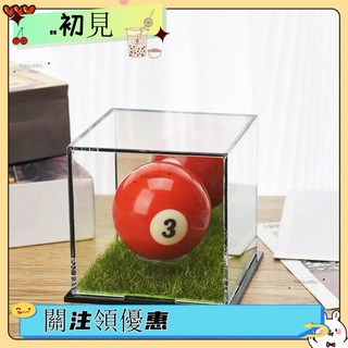 高爾夫球展示櫃 高爾夫球方形展示櫃 紀念盒 亞克力鏡子收納盒 台灣發貨, 1個