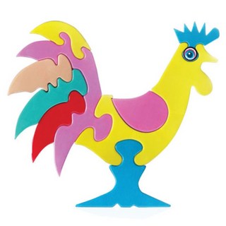 과학실험키트-3D 입체퍼즐 동물 시리즈1-닭, 1개