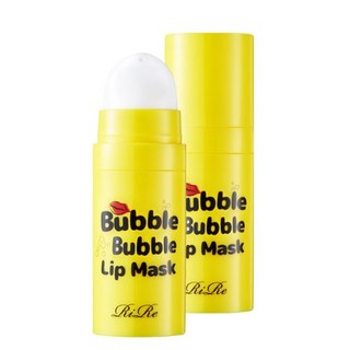 RIRE BUBBLE LIP MASK 去角質泡泡唇膜 溫和去除角質，保濕滋潤，改善唇色暗沉, 1個, 1