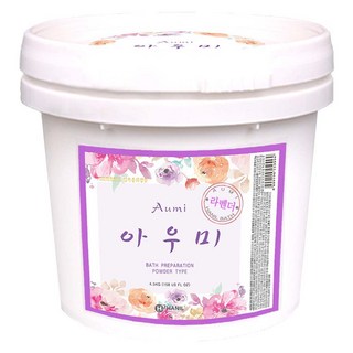 라벤더 아우미 대용량 입욕제 족욕제 (샵/가정용), 4.5kg, 1개