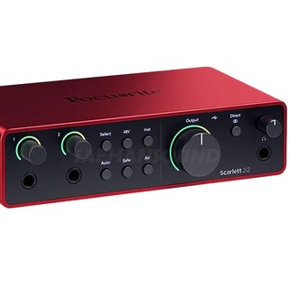 Focusrite Scarlett 2i2 4th Gen 포커스라이트 스칼렛 2i2 4세대