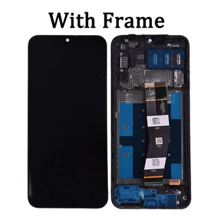 LCD 디스플레이 터치 스크린 디지타이저 어셈블리 삼성 A14 4G A145R A145M 용 6.6 인치, 02 A14 4G With Frame