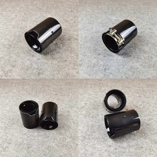 머플러 팁 M2 M3 M4 F80 F82 F83 F20 F32 F36 M135i M140i M235i M240i M 퍼포먼스 탄소 섬유 배기 파이프 노즐 1 개, 1개