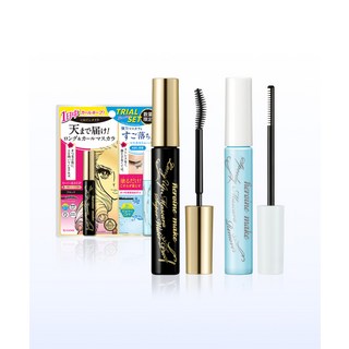 KISSME 롱/볼륨 업 마스카라 슈퍼 워터프루프 5000305050 425496, 01 롱업딥블랙(LU)+뷰러, 01 롱업딥블랙(LU)+뷰러, 01 딥블랙