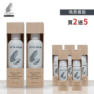 IRIYA伊麗雅沙龍 黑醋栗賦活養髮液 160ML, 1個, 買二送五(160ML+20ML*5)